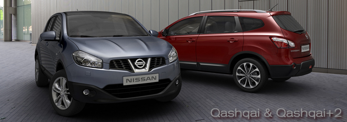 Nissan Qashqai und Nissan Qashqai+2 - die SUV´s für den Fahrspaß auf dem Land und in der Stadt